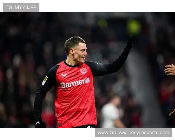 勒沃库森禁区内,维尔茨处理冷静